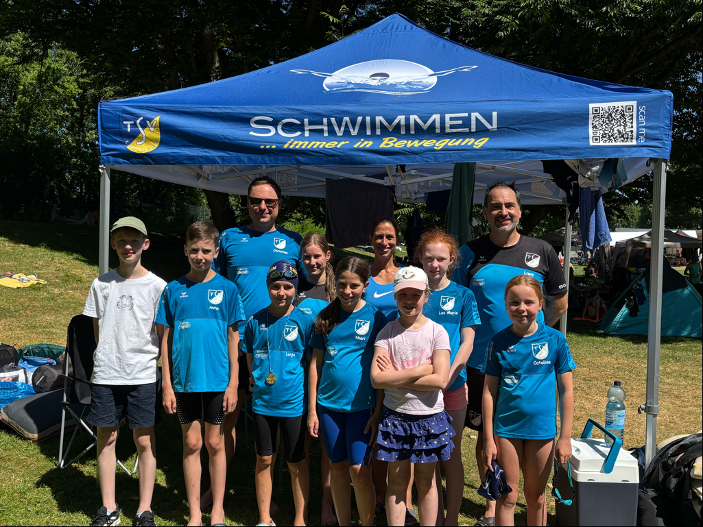 Mehr über den Artikel erfahren Erfolgreiche Teilnahme am Sprintercup mit Übernachtung im Freibad Kirchheim