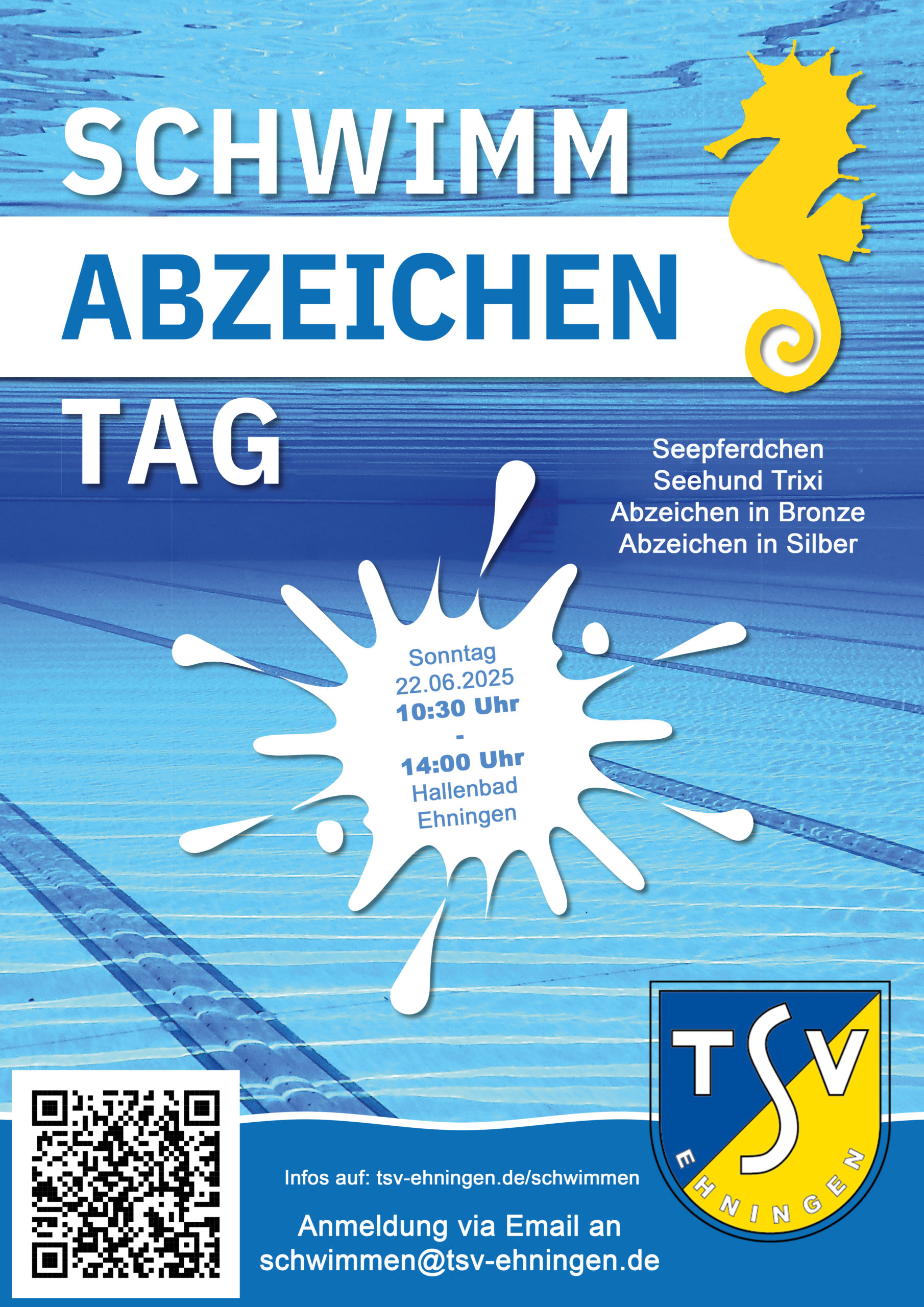Mehr über den Artikel erfahren Erfolgreicher Schwimmabzeichentag