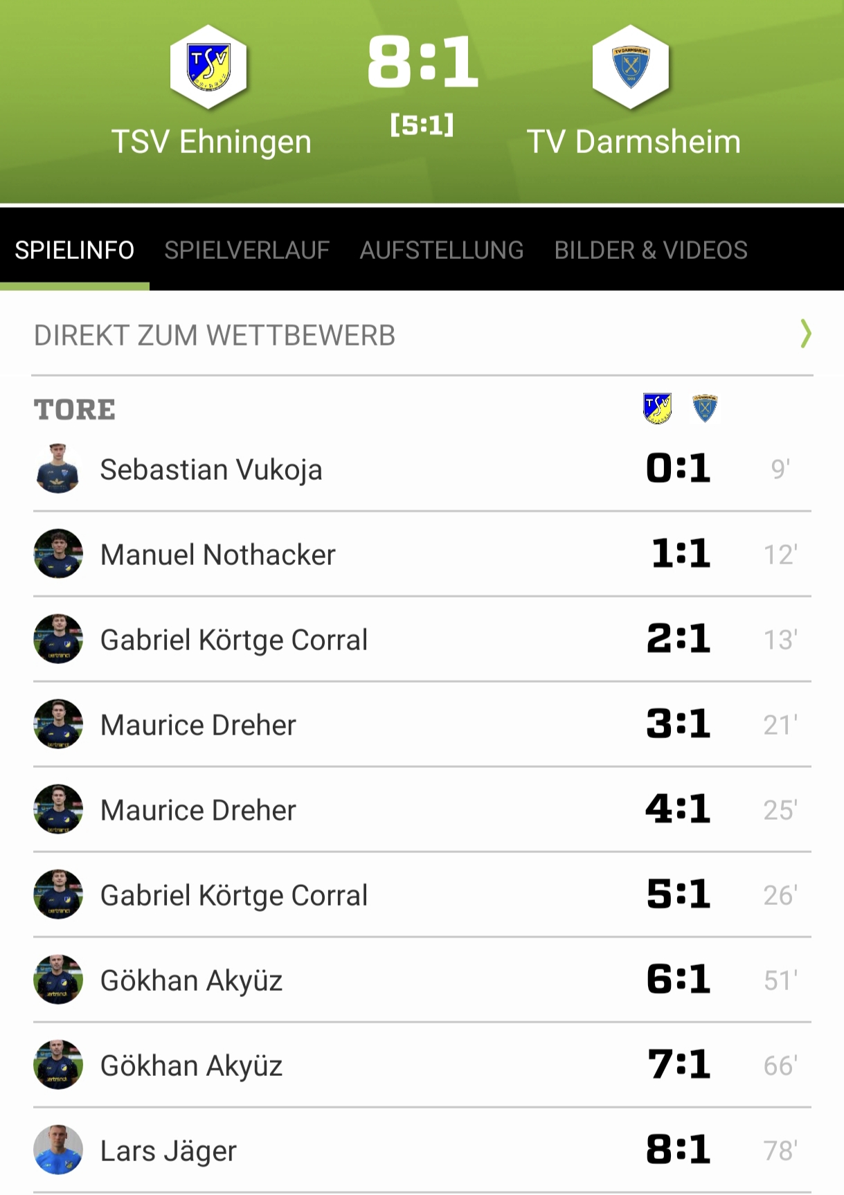 Mehr über den Artikel erfahren Kantersieg