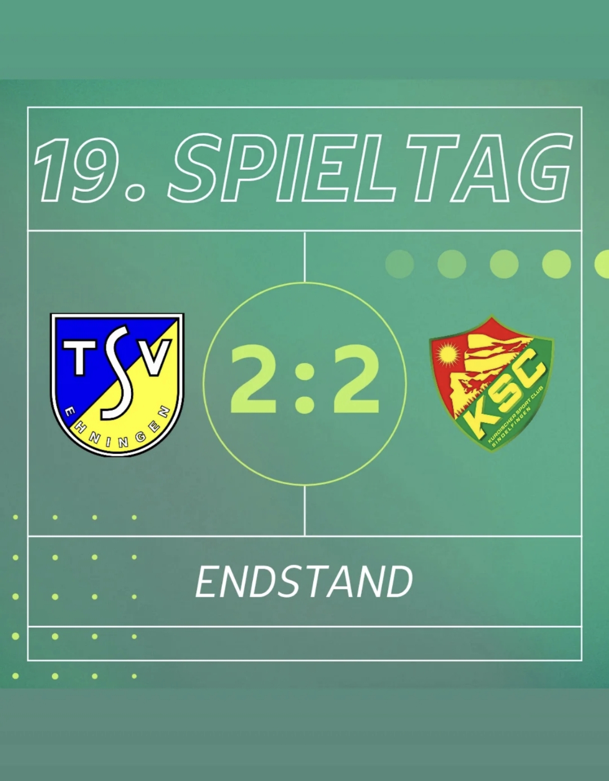 Mehr über den Artikel erfahren Remis gegen Spitzenteam