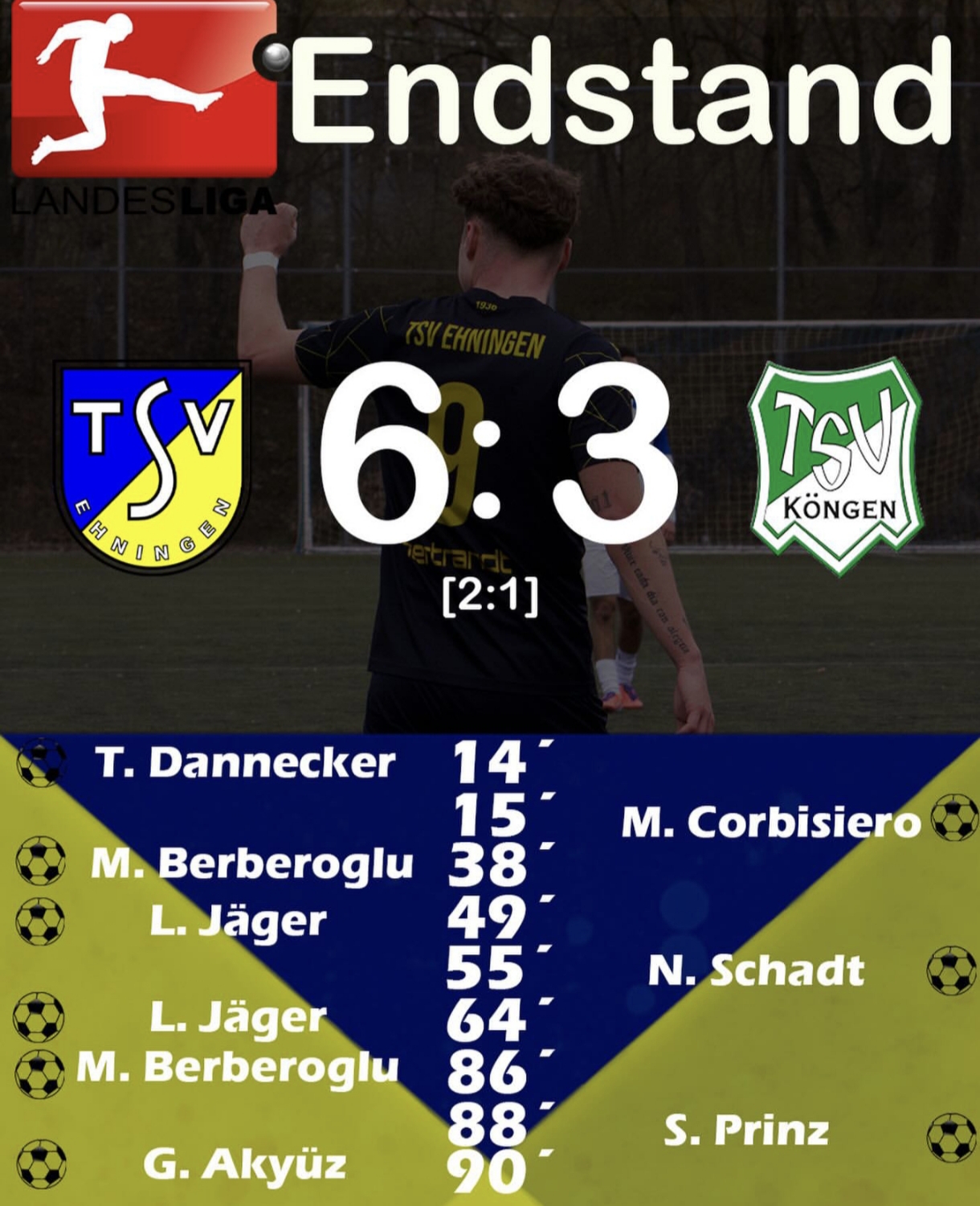 Mehr über den Artikel erfahren Bildergalerie vom Spiel gegen Köngen