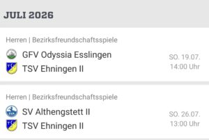 Mehr über den Artikel erfahren Zweite Mannschaft startet in die Vorbereitung