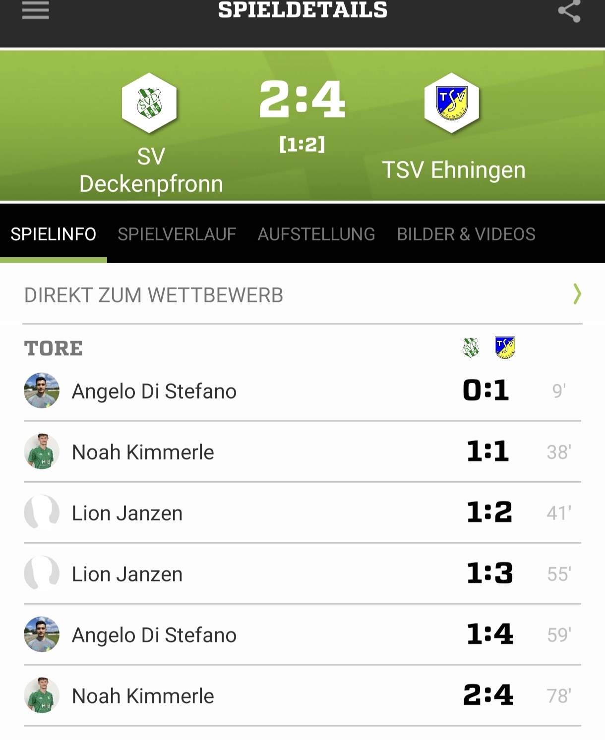 Mehr über den Artikel erfahren Erster Sieg