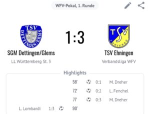 Mehr über den Artikel erfahren Sicherer Sieg im Pokal