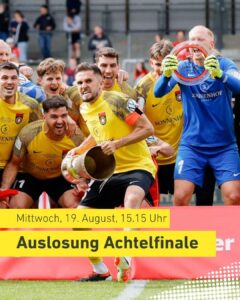 Mehr über den Artikel erfahren Pokalauslosung