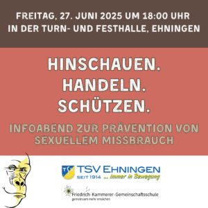 Read more about the article Hinschauen. Handeln. Schützen.